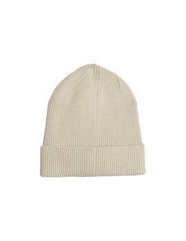 Gorro Tommy Tjm Elongated Flag Beanie Unisex Beige