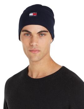 Gorro Tommy Tjm Heritage Skull Beanie Unisex Azul