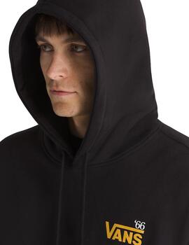 Sudadera Vans Posted Loose Hombre Negro