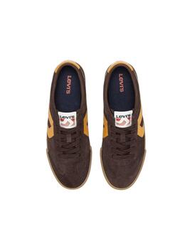 Zapatillas Levis Sneak Hombre Marrón