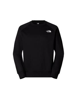 Sudadera The North Face Raglan Redbox Hombre Negra