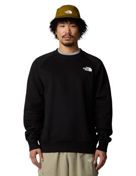 Sudadera The North Face Raglan Redbox Hombre Negra