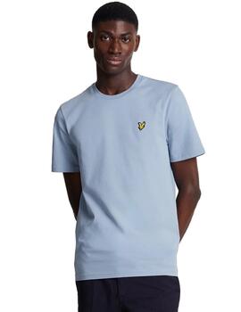 Camiseta Lyle & Scott Plain Hombre Azul