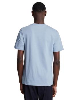 Camiseta Lyle & Scott Plain Hombre Azul