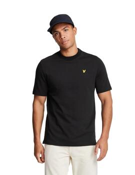 Camiseta Lyle & Scott Football For All Graphic Jet Negro