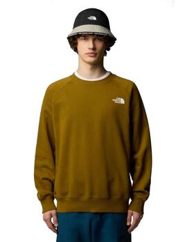 Sudadera The North Face Raglan Redbox Hombre Marrón