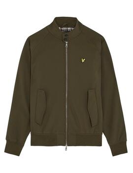 Chaqueta Lyle & Scott Softshell Harrington Gunmetal Verde