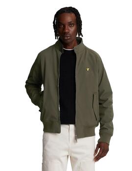 Chaqueta Lyle & Scott Softshell Harrington Gunmetal Verde