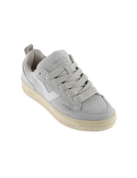 Zapatilla Victoria Serraje Oversize Gris