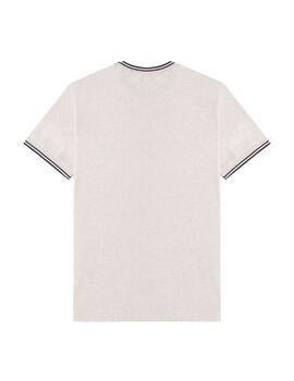 Camiseta Fred Perry Twin Tipped Hombre Arena