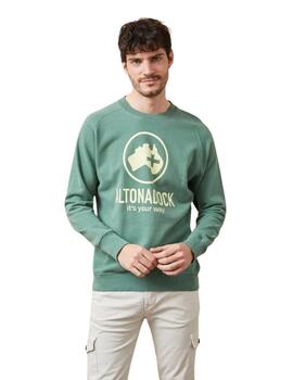 Sudadera Altonadock Hombre Verde