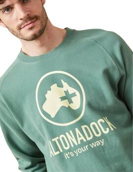 Sudadera Altonadock Hombre Verde