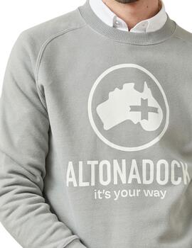 Sudadera  Altonadock Hombre Gris