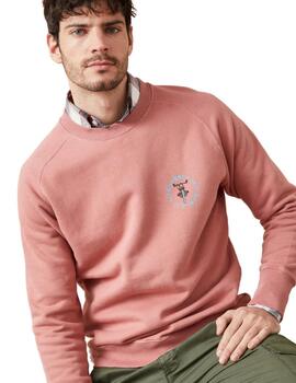 Sudadera Altonadock  Hombre Old Rose