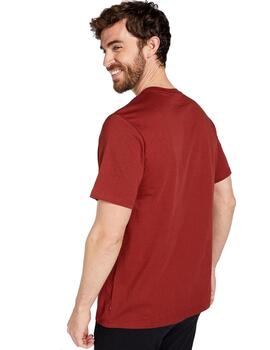 Camiseta Levis Relaxed Fit Hombre Granate