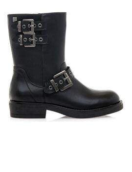 Botas Mustang Brunei Trap Mujer Negro