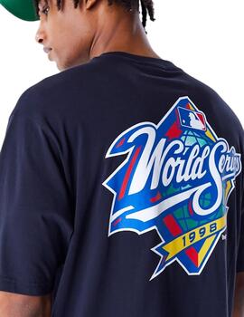 Camiseta New Era Mlb World Series Hombre Negro