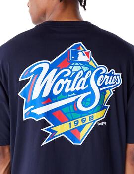 Camiseta New Era Mlb World Series Hombre Negro