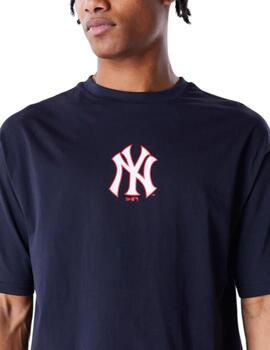 Camiseta New Era Mlb World Series Hombre Negro