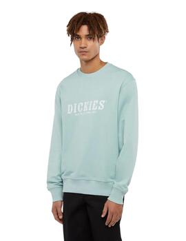 Sudadera Dickies Script Sweatshit Verde Agua