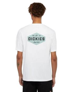 Camiseta Dickies Emblem Hombre Blanco