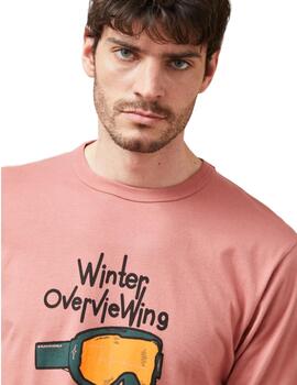 Camiseta Altonadock Hombre Rosa