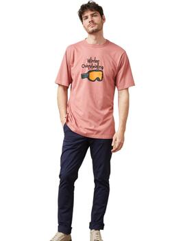 Camiseta Altonadock Hombre Rosa