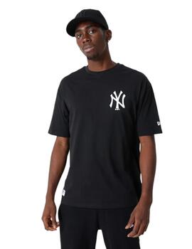 Camiseta New Era Essentials Hombre Negro