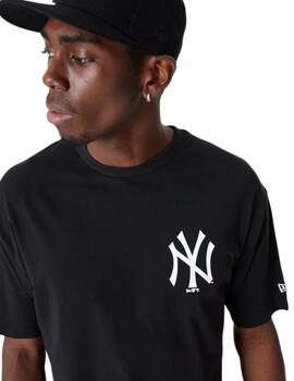 Camiseta New Era Essentials Hombre Negro