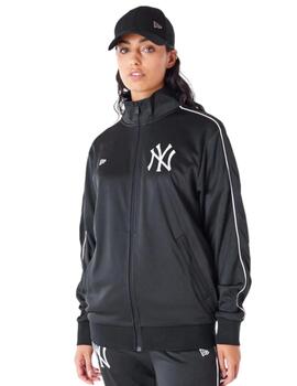 Chaqueta New Era Track Top Unisex Negro