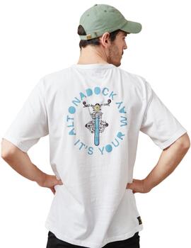 Camiseta Altonadock Hombre Blanco