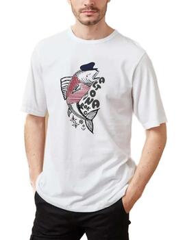 Camiseta Altonadock Hombre Blanco