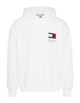 Sudadera Tommy Relax Novelty Grap Hombre Blanco