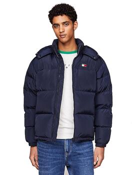 Cazadora Tommy Alaska Puffer Hombre Azul Marino