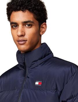 Cazadora Tommy Alaska Puffer Hombre Azul Marino