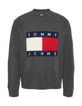 Jersey Tjm Regular Melange Hombre Gris