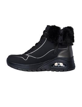 Zapatillas Skechers Uno Rugged Mujer Negro