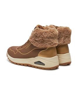 Zapatillas Skechers Uno Rugged Mujer Marrón