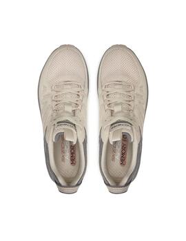 Zapatillas Skechers Switch Back Mujer Beige