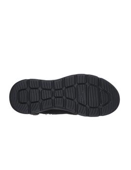 Zapatillas Skechers Glacial Ultra Mujer Negro