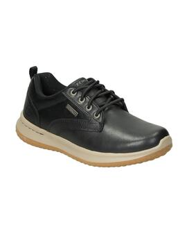 Zapatillas Skechers Delson Antigo Hombre Negro