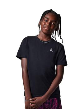 Camiseta Nike Air Jordan Jumpman Junior Negro