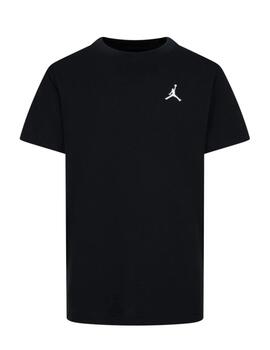 Camiseta Nike Air Jordan Jumpman Junior Negro