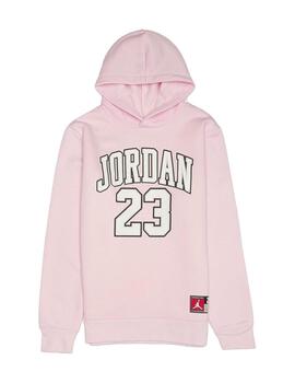 Sudadera Nike Jordan HBR Fleece Junior Rosa