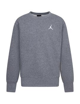 Sudadera Nike Jordan JDB Brooklyn Junior Gris