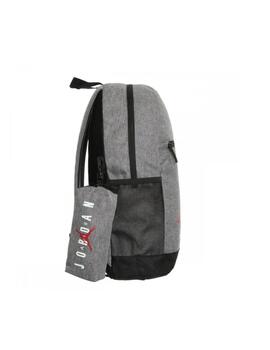 Mochila Jordan Kids Unisex Gris