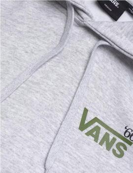 Sudadera Vans Posted Loose Hombre Gris