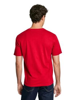 Camiseta Pepe Jeans  Eggo N Hombre Rojo