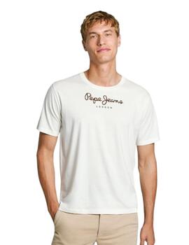 Camiseta Pepe Jeans Eggo Hombre Blanco