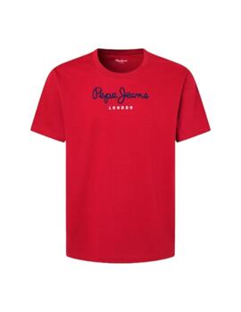 Camiseta Pepe Jeans  Eggo N Hombre Rojo